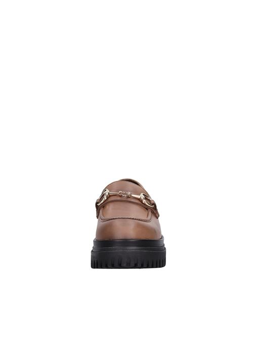 Mocassino in pelle EMANUELLE VEE | 432M-500-15-SAX/COGCOGNAC